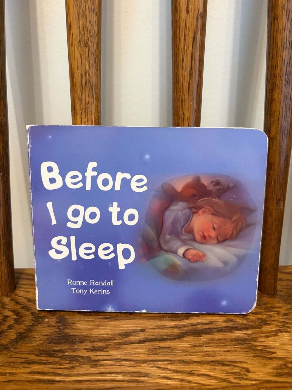 Before I Go to Sleep by Ronne Randall and Tony Kerins Board Book